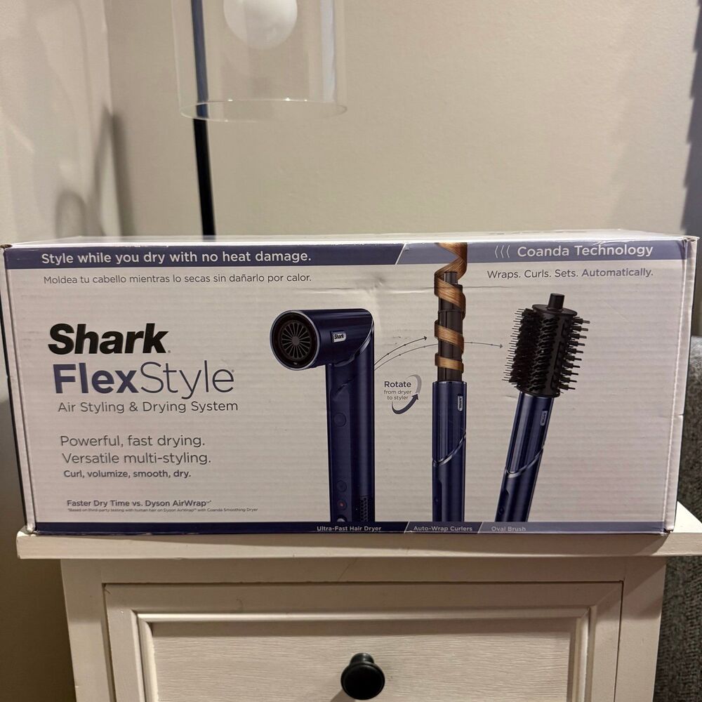 NIB Shark FlexStyle Air Styling & Drying System-Limited Edition